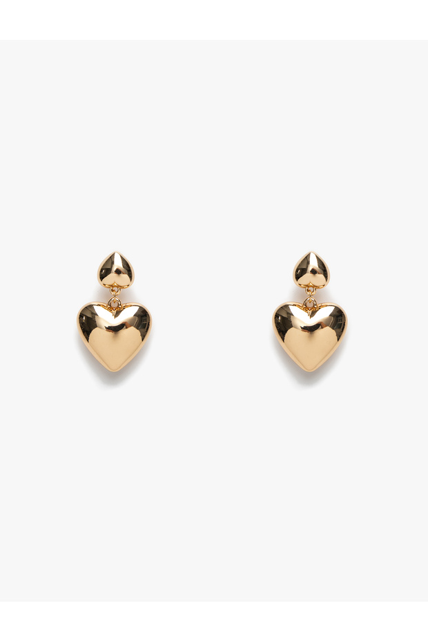 Heart Dangle Earrings - 3