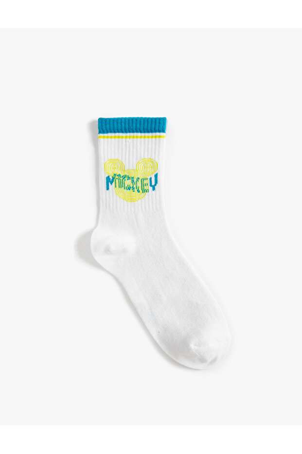 Mickey Mouse Socket Socks Licensed Embroidered