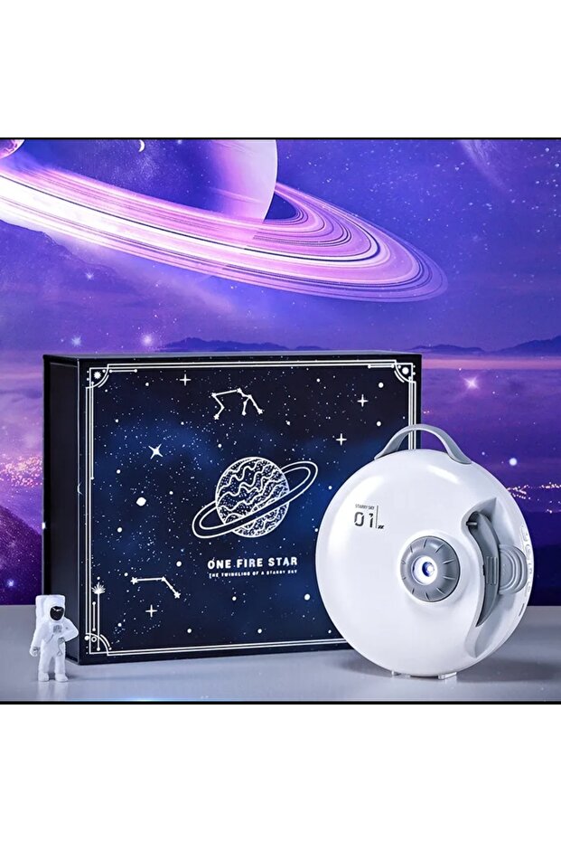 Galaxy Yıldızlı Projektör Gece Lambası Yıldız Gökyüzü Gece Lambası - 2