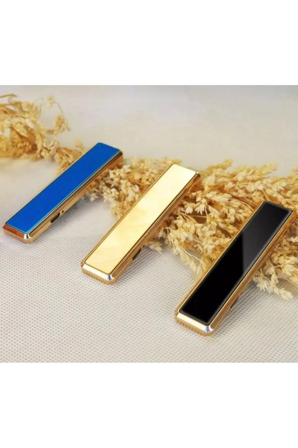 LACİVERT USB ŞARJLI ELEKTRONİK ÇAKMAK - 1