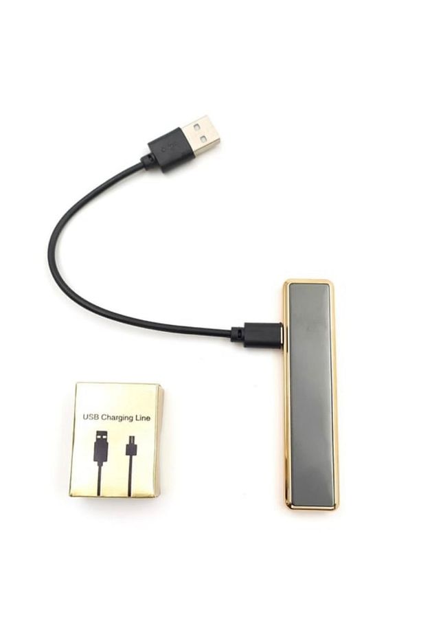 LACİVERT USB ŞARJLI ELEKTRONİK ÇAKMAK - 2