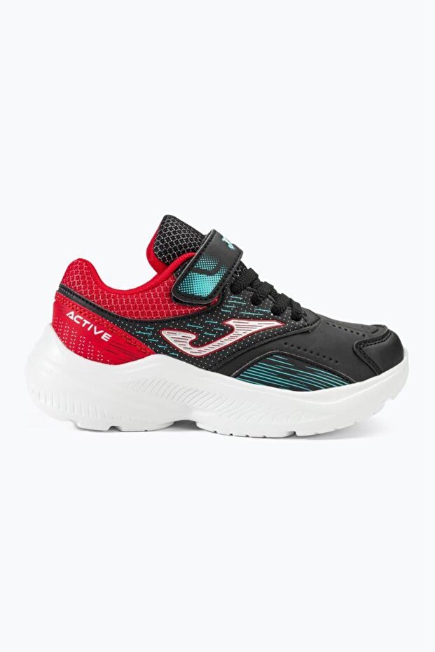 Black Red Men's Living Room Shoes