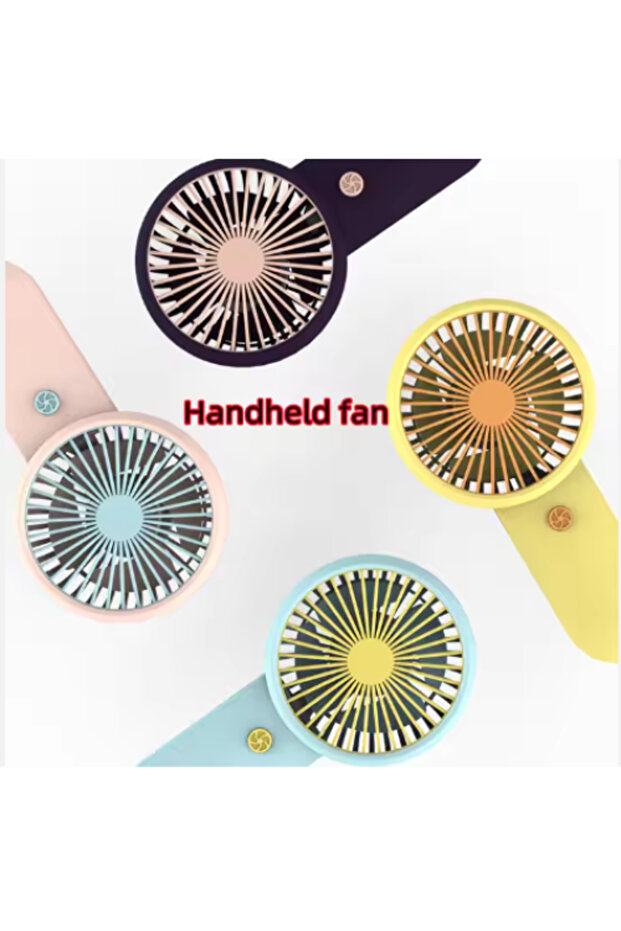 Şarjlı Taşınabilir El Tipi Mini Fan - 2