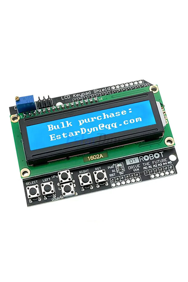 لوحة مفاتيح LCD Estardyn 1602 درع LCD1602 شاشة LCD 1602 لـ Arduino ATMEGA328 ATMEGA2560 ... - 7