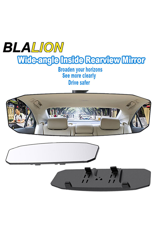 Small BLALION Car Baby Mirrors Rear View Mirror Wide Angle Panoramic Assisting Anti-glare Large Visi