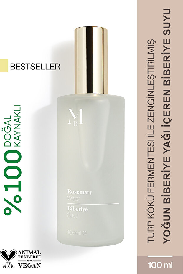 Rosemary Water Anti-Spill & Hair Growth Supporting Hair Tonic 100 ml