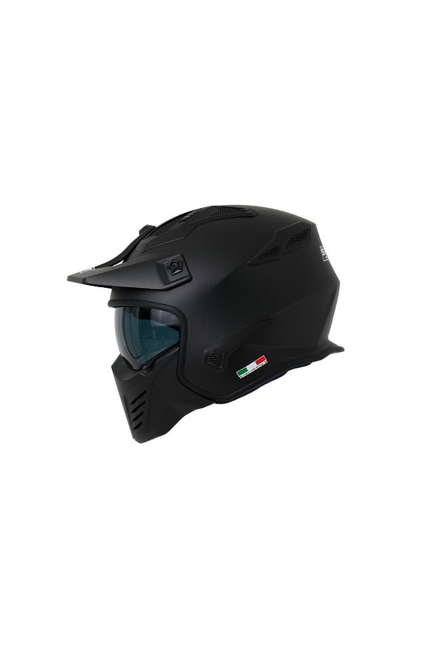 SW 726X TOKYO Matt Black Moduler Kask - 1