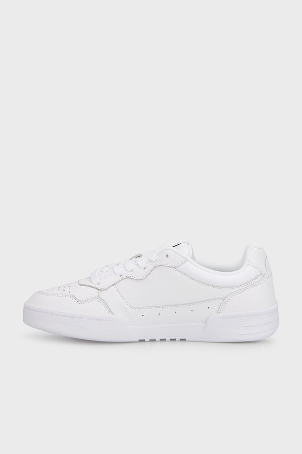 Logolu Deri Sneaker Ayakkabı Erkek AYAKKABI EM0EM01443 YBR - 3