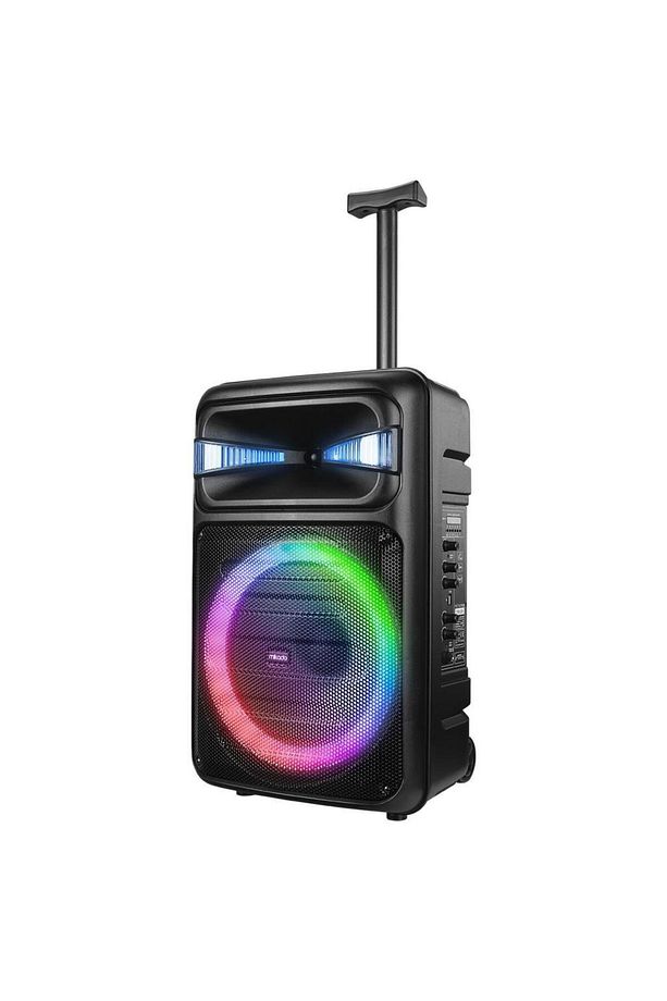 Md-125kp 40w Usb/bt/tf/tws Led Işıklı Kablosuz Ve Kafa Mikrofonlu Toplantı-parti Hoparlör - 2