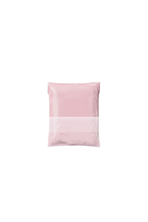 Cepli Renkli Kargo Poşeti - 30x37 Cm - Gül - 100 Adet - 1