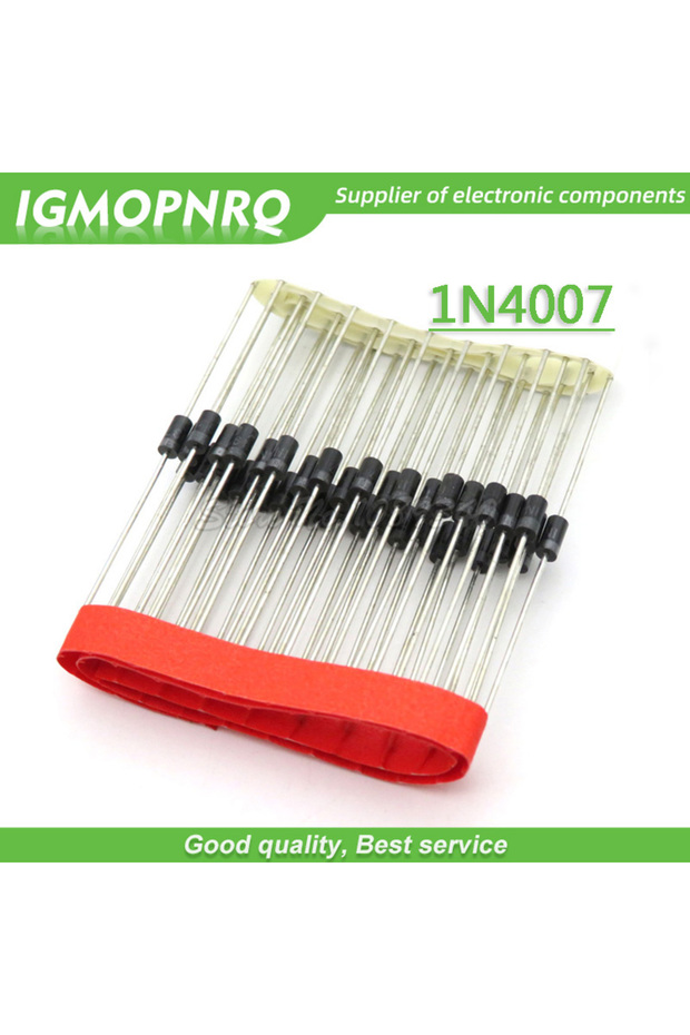 100pcs/lot 1N4007 4007 1A 1000V DO-41 Rectifier Diode New Original