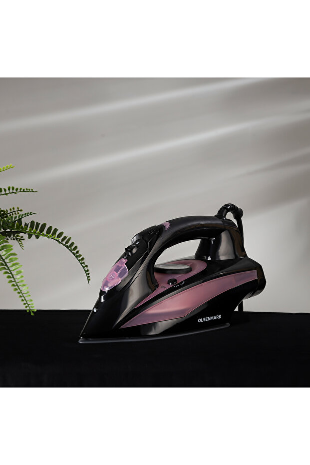 OMSI713 Ceramic Wet and Dry Steam Iron - Ceramic Soleplate