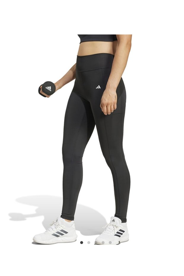 Opt St Hr 1/1 L Black Women's Tights Iq2688