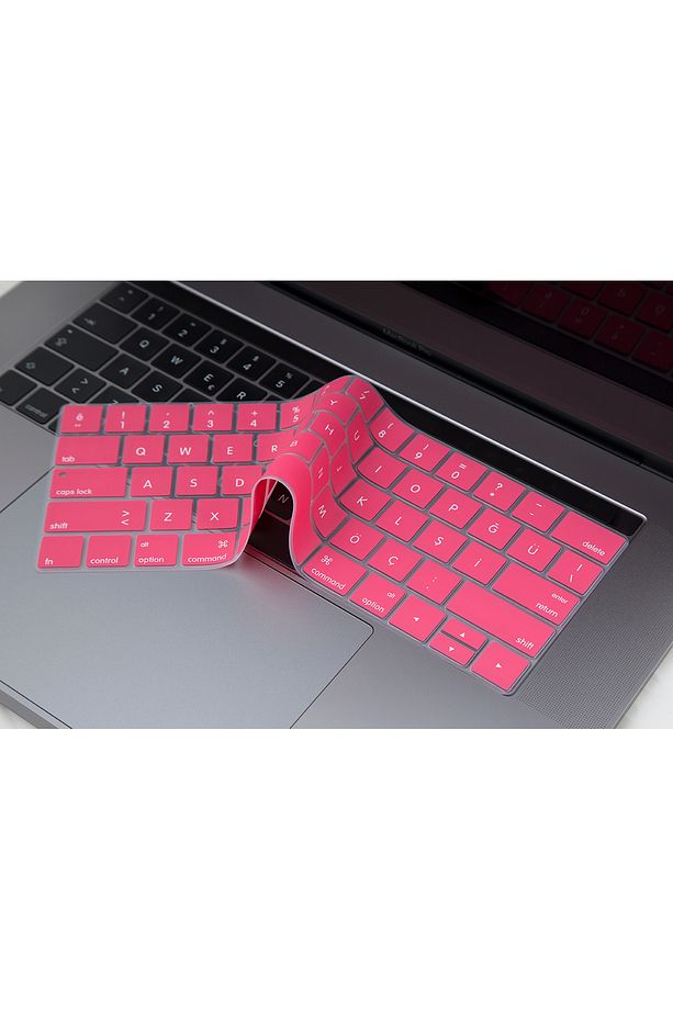 Macbook Pro Kılıf Klavye Koruyucu Türkçe Baskılı (US TO TR) A1706 A1989 A2159 A1707 A1990 Ile Uyumlu - 5
