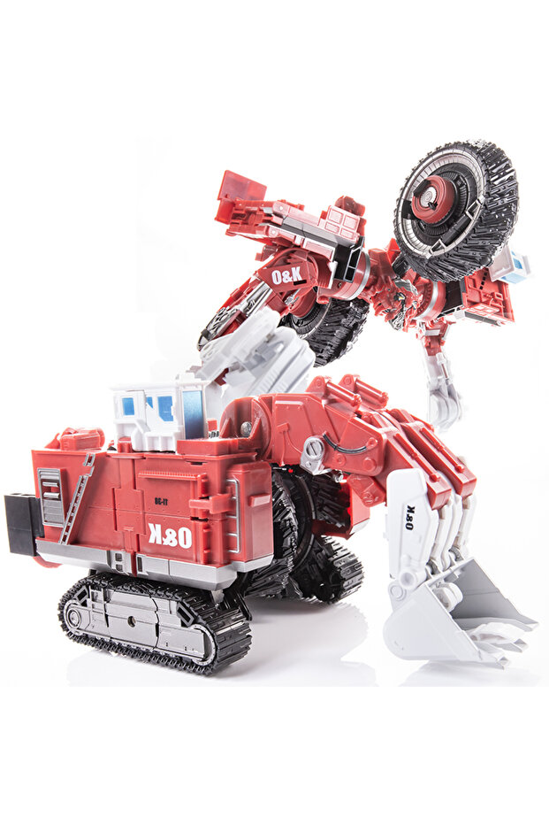 With Box AOYI DD04 Hot 8 Style Devastator Transformation Robot 8 IN 1 Blender Bulldozer Car Action F - 1