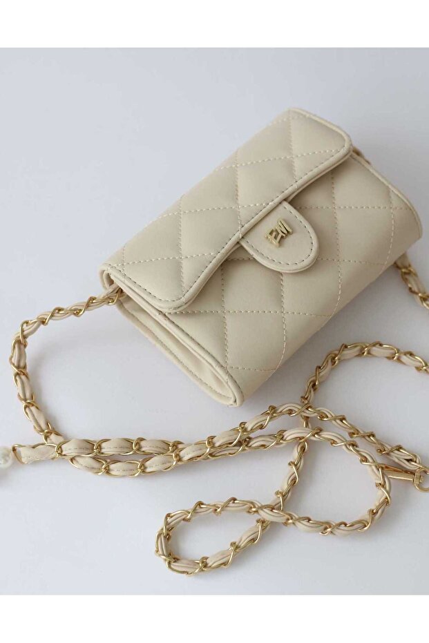 Mila Çanta Krem - 5