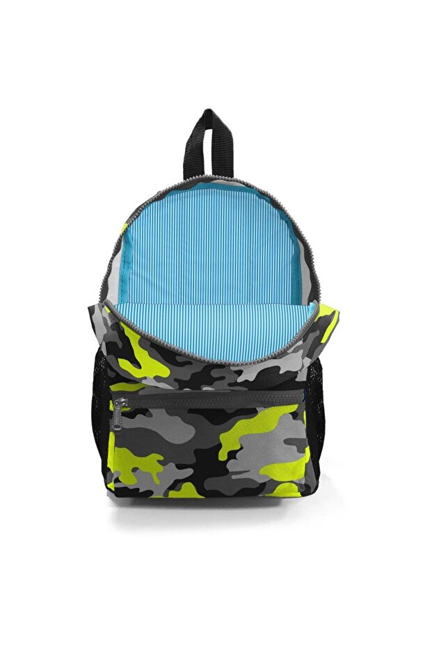 حقيبة ظهر صغيرة منقوشة باللون الأسود للأطفال - 4