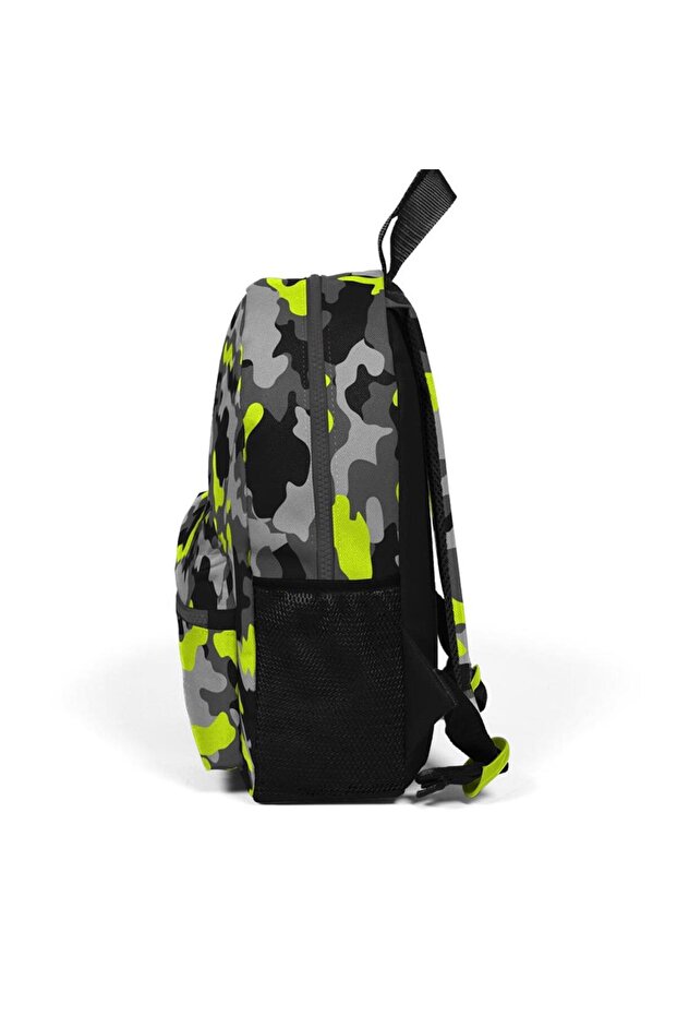 حقيبة ظهر صغيرة منقوشة باللون الأسود للأطفال - 2