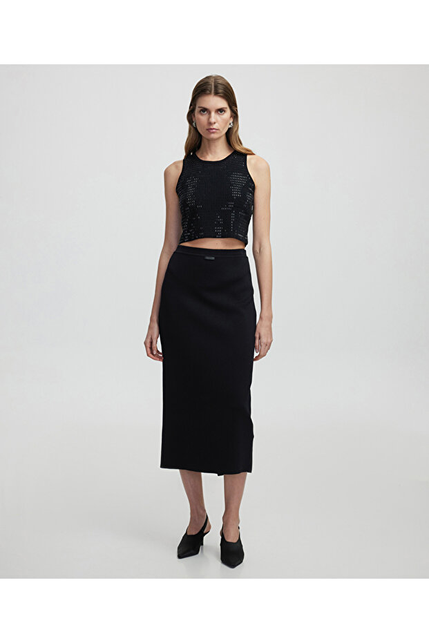 Hotfix baskılı triko - 2