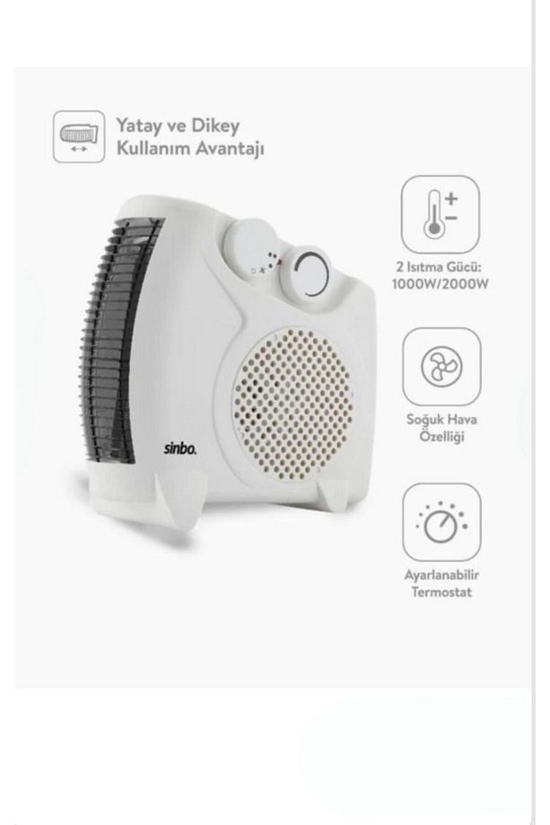 Holatec Fanlı Isıtıcı Soğuk Hava Sıcak Hava Dikey Kullanım Yatay Kullanım - 2