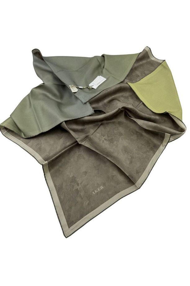 Bosphorus Çift Taraflı İpek Twill Eşarp 7208712-935 - 2