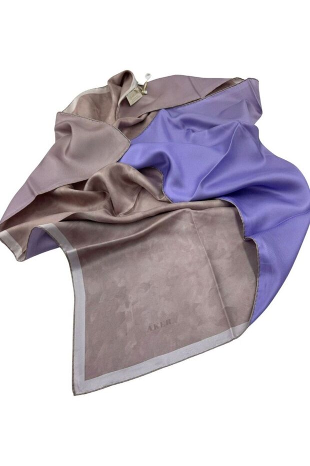 وشاح حريري مزدوج الجوانب من Bosphorus 7208712 -933