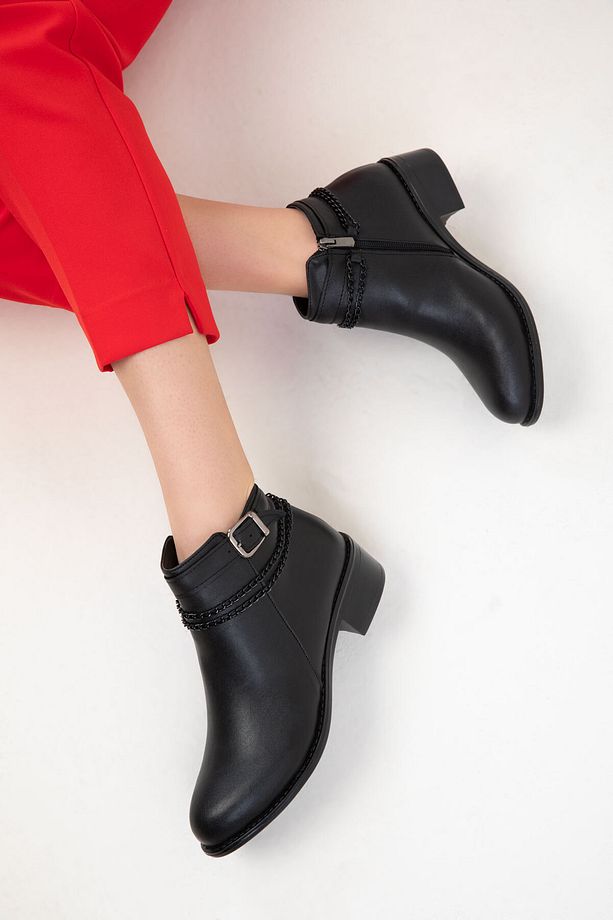 Siyah Kadın Bot & Bootie 20189 - 1