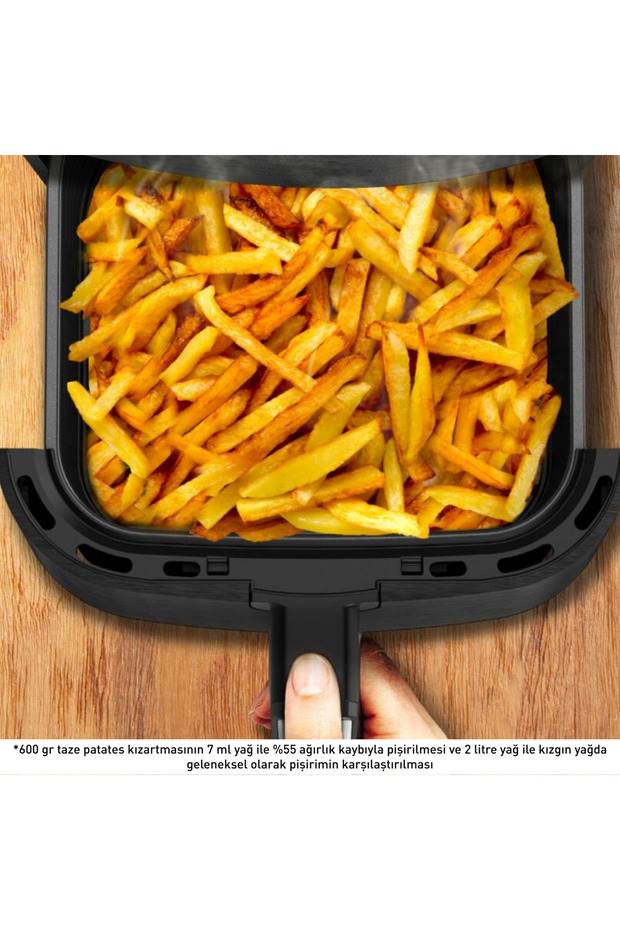 Easy Fry & Grill 2'si 1 Arada 6,5 Litre XXL Az Yağlı Fritöz - 4300009190 - 8