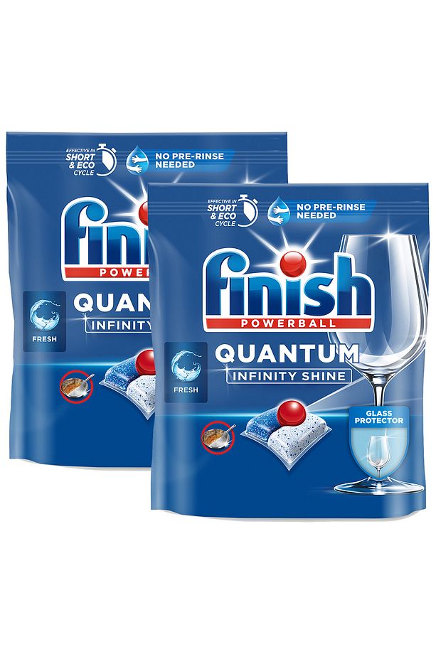 Quantum Infinity Shine 166 Kapsül Bulaşık Makinesi Deterjanı Tableti (83x2) - 2