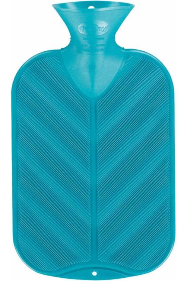 3 Boyutlu Dalgalı Turkuaz Termofor - 1