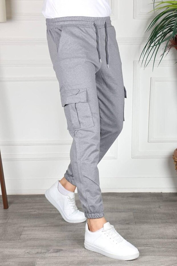 Cargo Pocketed Unisex Sweatpants
