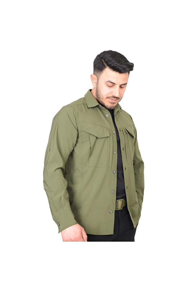 Echo Haki Tactical Erkek Gömlek - 2