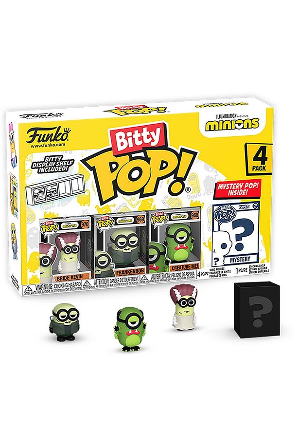 Bitty POP! 4'lü Paket Minions - Franken Bob - 1
