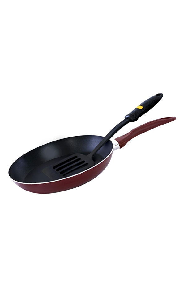 RF1758 -FPT26 2 Pcs Non-Stick Frying Pan 26cm with Nylon Turner