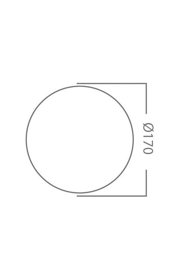Ap03-01200 12w Yuvarlak Sıva Üstü Led Panel 3000k Günışığı - 2