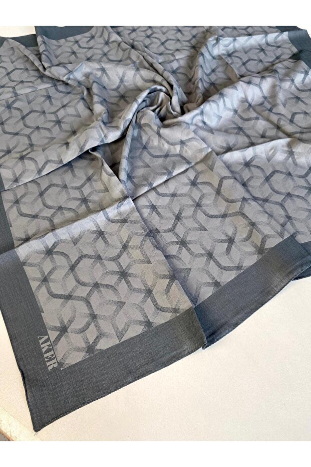 Eșarfă gri mixtă - 1040600-974-32663 - 2