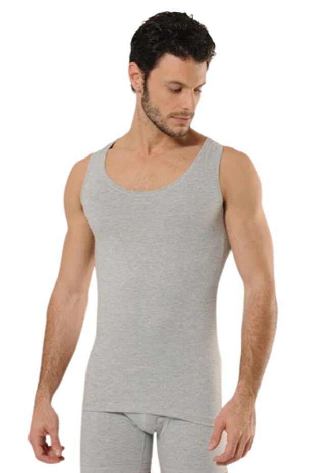 Cotton Lycra Men's Undershirt Designed for Sports - 1