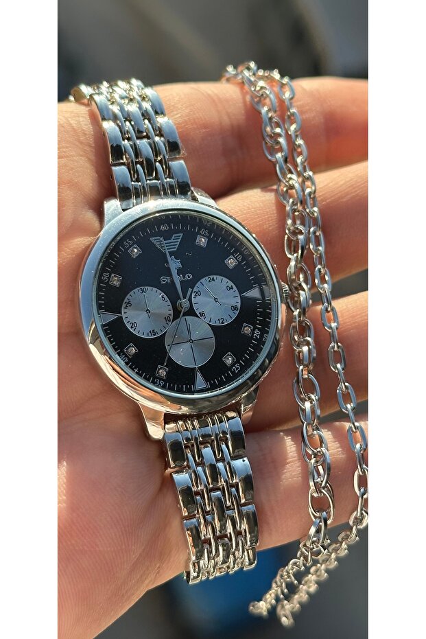 KADIN ÇELİK KOL SAATİ - 1