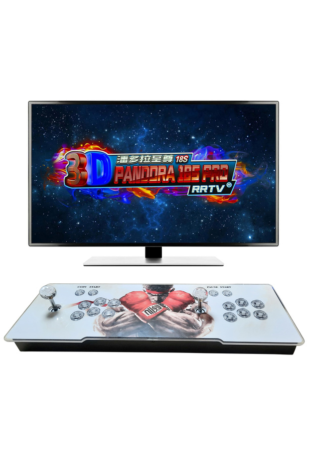 Retro Oyun Konsolu 20000 Dahili Atari Salonu Oyunları Tek Veya 2 Kişilik - Monitör Dahil Değildir - 1