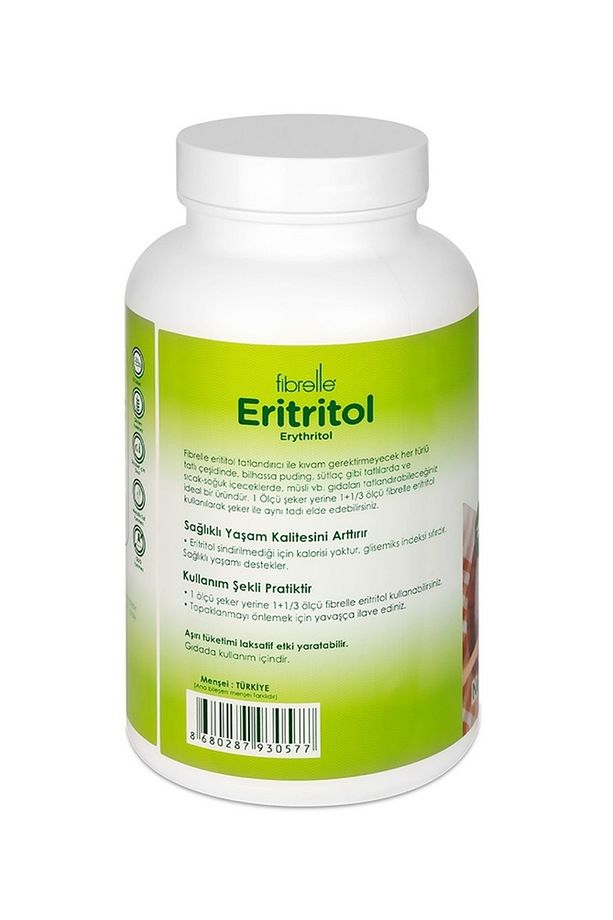 Eritritol 400 gr Sıfır Kalori Erythritol Keto Diyet Eritrol Eritrithol - 2