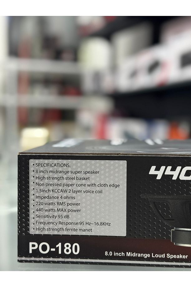 PLİPPO-180 20 CM 440 W 220 RMS MİDRANGE - 6