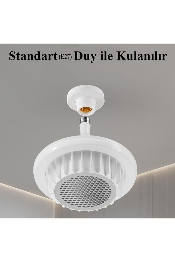 Isıtıcı Fan Soba Ve Led Lamba Enerji Tasarruflu Güvenli Kolay Kurulum Zaman Ayarlı 3 Renk Aydınlatma - 6
