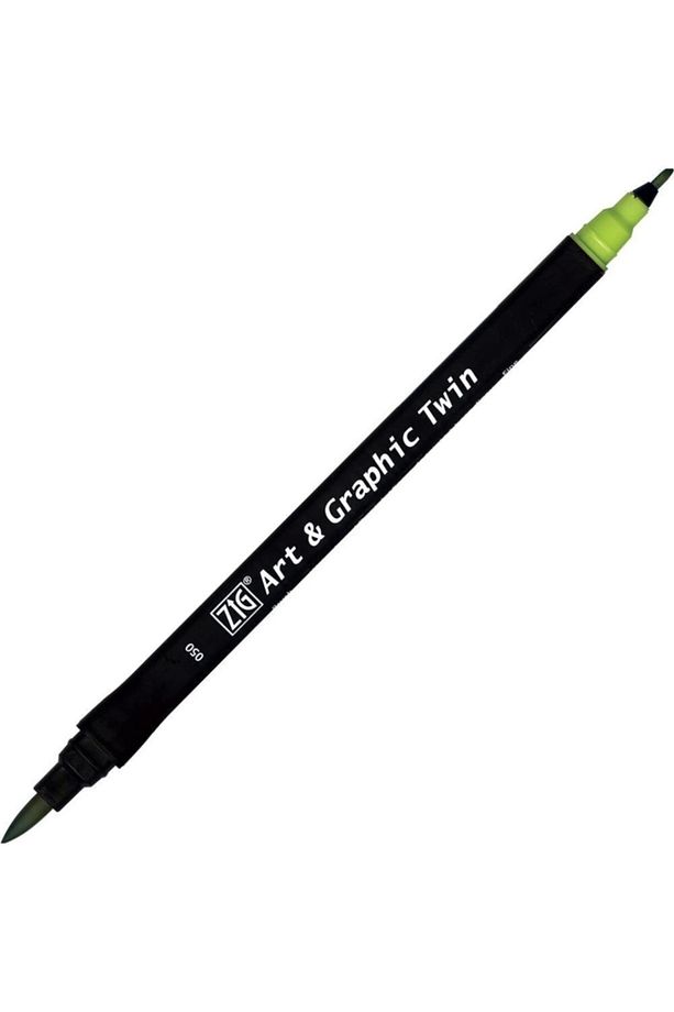 Art & Graphic Twin Marker Çizim Kalemi 50 Light Green - 2