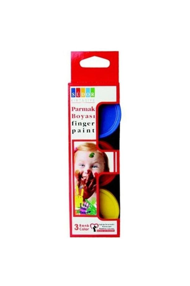 Parmak Boyası Su Bazlı 30 ml 3 Renk Sd821 - 1