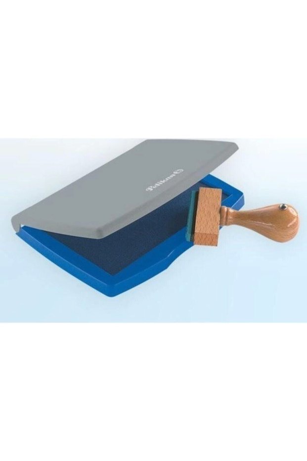 Blue Plastic Stampa No 2 Blue 7X11 cm