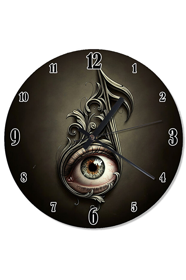 ساعة حائط بنمط الموسيقى الصوتية الغامضة - 1