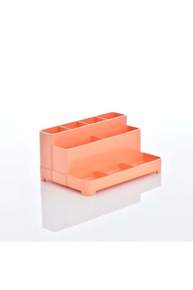Desktop Organizer Pen Holder (Pastel Orange) Klm 202