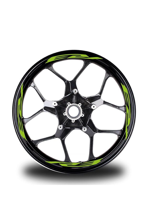 R3 Written 16 Wheel Rim Inside Writing Sticker Label