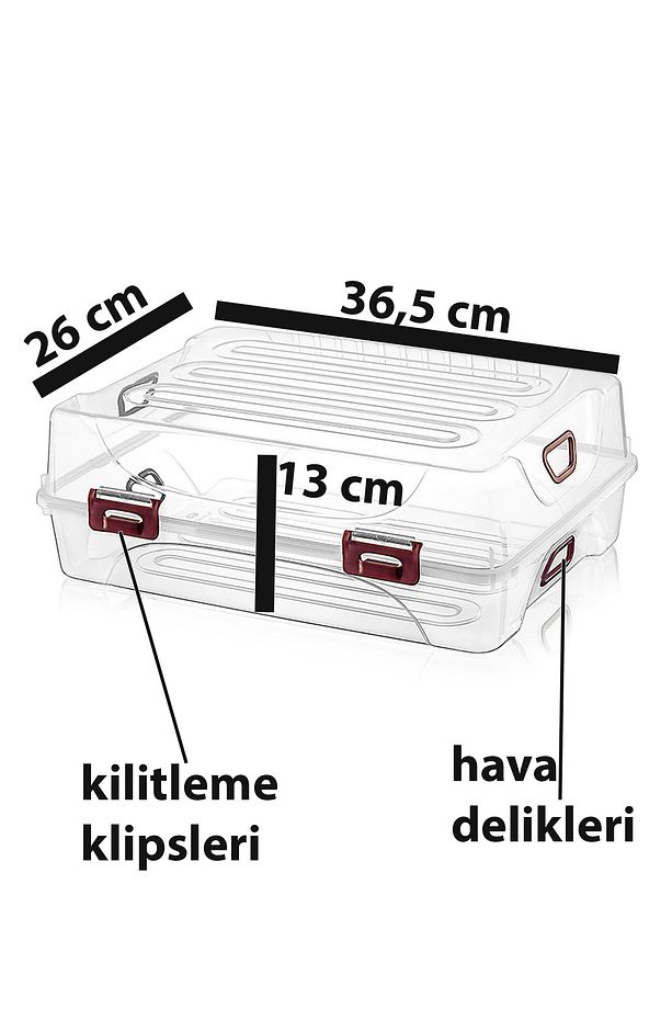 Lüx Bot Saklama Düzenleme Kutusu 5'li Set - 3
