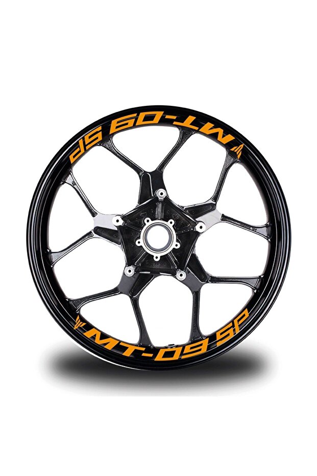 Mt-09 Sp Written 8-Piece Rim Inside Writing Sticker Label Model